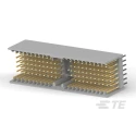 TE Connectivity 2 mm Pitch Hard Metric Type A Vertical Male Backplane Connector, 22 Column, 7 Row, 154 Way 5100668-1