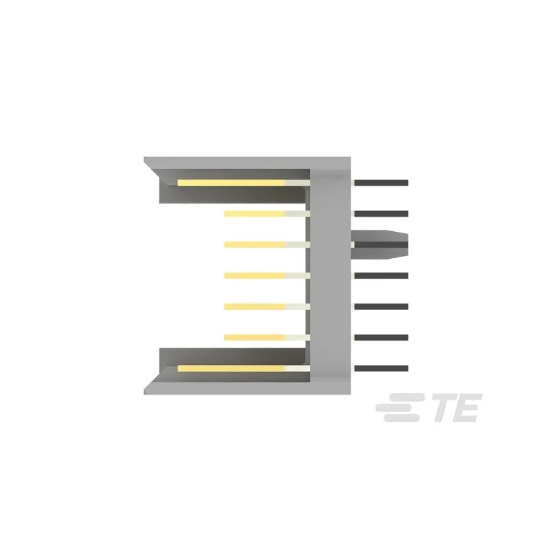 TE Connectivity 2 mm Pitch Hard Metric Type A Vertical Male Backplane Connector, 22 Column, 7 Row, 154 Way 5100668-1