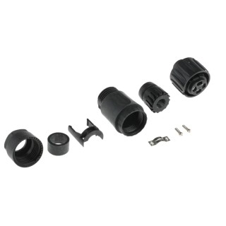 Amphenol Industrial Circular Connector 3 Contacts Cable Socket Female IP67 400V 16A Ecomate M Series C016 20D003 110 12