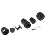 Amphenol Industrial Circular Connector 3 Contacts Cable Socket Female IP67 400V 16A Ecomate M Series C016 20D003 110 12