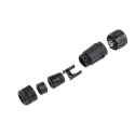 Amphenol Industrial Circular Connector 3 Contacts Cable Socket Female IP67 400V 16A Ecomate M Series C016 20D003 110 12