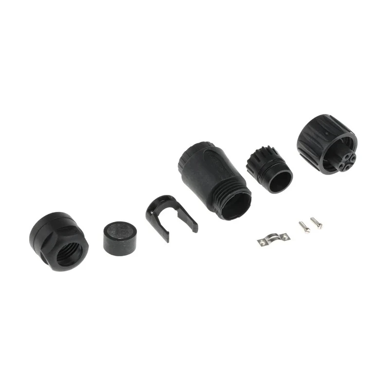 Amphenol Industrial Circular Connector 3 Contacts Cable Socket Female IP67 400V 16A Ecomate M Series C016 20D003 110 12