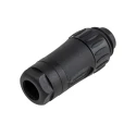Amphenol Industrial Circular Connector, 6 Contacts, Cable Mount, Plug Male, Threaded Coupling, 10A, 250V C016 30H006 110 12