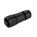 Amphenol Industrial Circular Connector Cable Mount Socket Female 6 Contacts 250V 10A Threaded Coupling C016 30D006 110 12