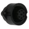 Amphenol Industrial Circular Connector, 6 Contacts, Panel Mount, Socket, Female, IP67, Polymer Housing C016 30G006 100 12