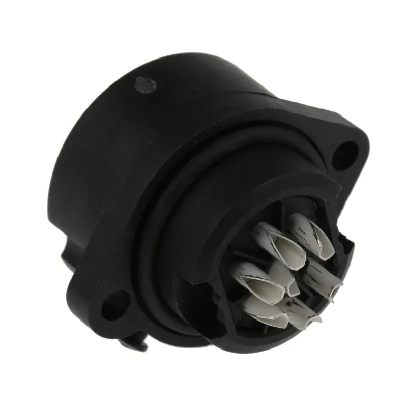 Amphenol Industrial Circular Connector, 6 Contacts, Panel Mount, Socket, Female, IP67, Polymer Housing C016 30G006 100 12