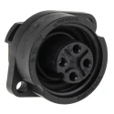 Amphenol Industrial Circular Connector 3 Contacts Panel Mount Socket Female IP67 400V 16A Ecomate M C016 20G003 100 12