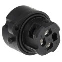 Amphenol Industrial Circular Connector 3 Contacts Panel Mount Socket Female IP67 400V 16A Ecomate M C016 20G003 100 12