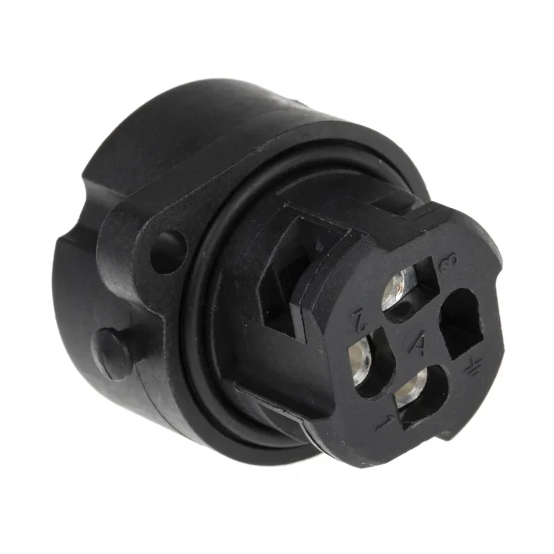 Amphenol Industrial Circular Connector 3 Contacts Panel Mount Socket Female IP67 400V 16A Ecomate M C016 20G003 100 12