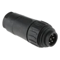 Amphenol Industrial Industrial Circular Connector 6 Contacts Cable Standard Plug Male IP67 Ecomate M C016 30H006 100 12