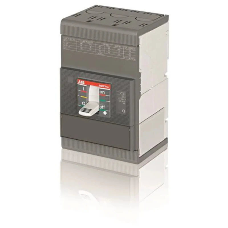 ABB 3-Pole DIN Rail Isolator Switch IP20, IP40, 16A Screw Terminal Grey Handle XT4 Series 1SDA068212R1