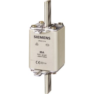 Siemens 250A NH Fuse NH2 500V AC High Rupture Capacity gG Type 3NA3244