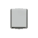 Siemens 16A Grey 1 Gang Plug Socket DELTA Outdoor Type F 5UB4711