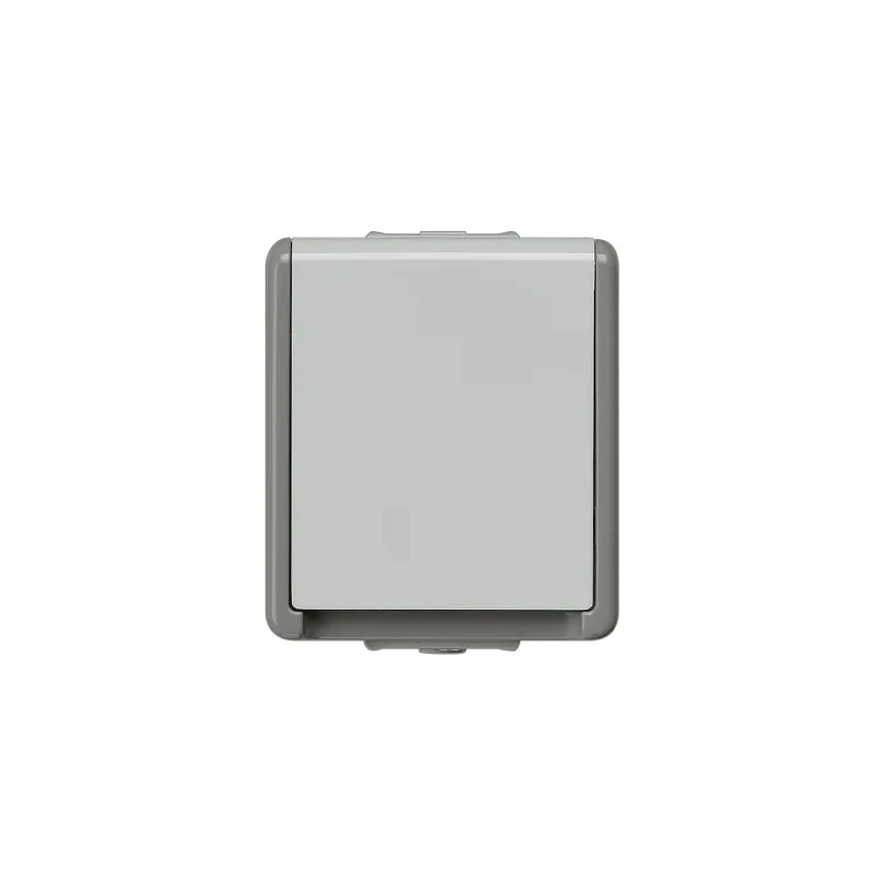 Siemens 16A Grey 1 Gang Plug Socket DELTA Outdoor Type F 5UB4711