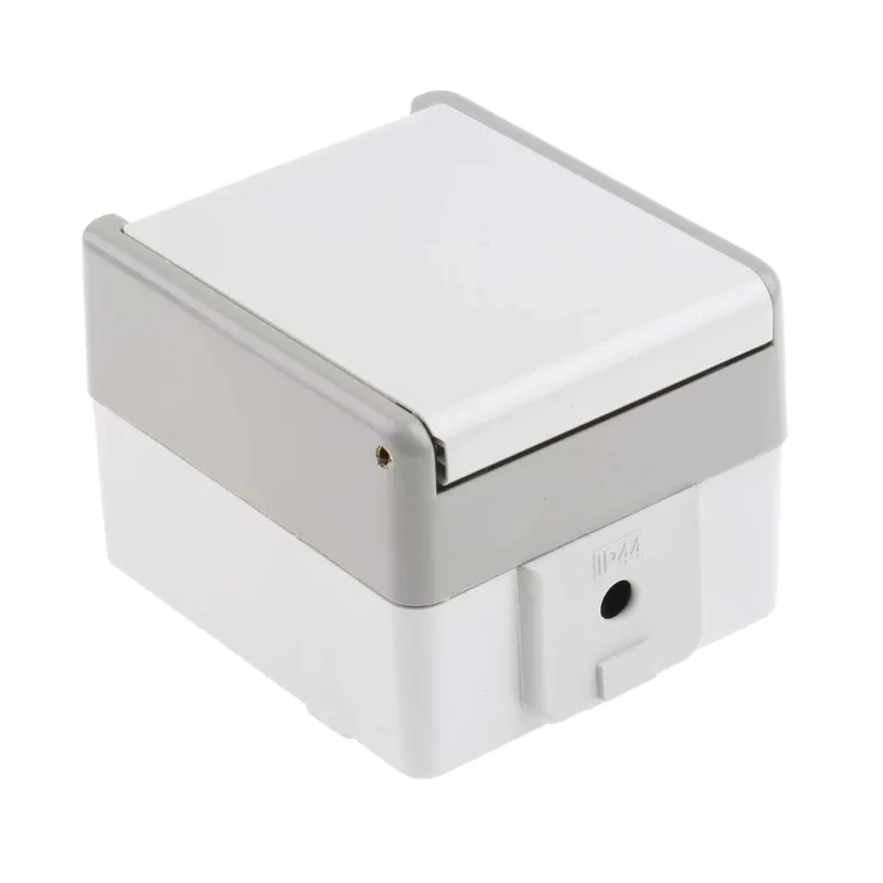 Siemens 16A Grey 1 Gang Plug Socket DELTA Outdoor Type F 5UB4711