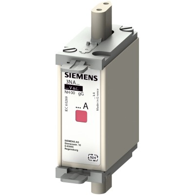 Siemens 100A NH Fuse NH000 500V AC High Rupture Capacity Tag Fuse  NH000