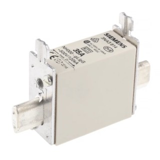 Siemens 35A NH Fuse NH000 500V AC High Rupture Capacity gG Blade Type 