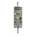 Siemens NH Fuse 63A NH000 500V AC High Rupture Capacity gG Blade Tag Fuse 