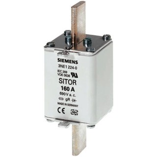 Siemens 125A Centred Tag Fuse NH00 690V AC 