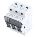 Siemens 32A 690V ac Rail Mount Fuse Holder for 10 x 38 mm, 3P-Pole 3NC1093