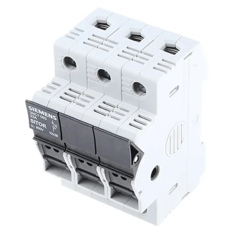 Siemens 32A 690V ac Rail Mount Fuse Holder for 10 x 38 mm, 3P-Pole 3NC1093