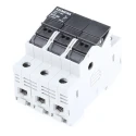 Siemens 32A 690V ac Rail Mount Fuse Holder for 10 x 38 mm, 3P-Pole 3NC1093