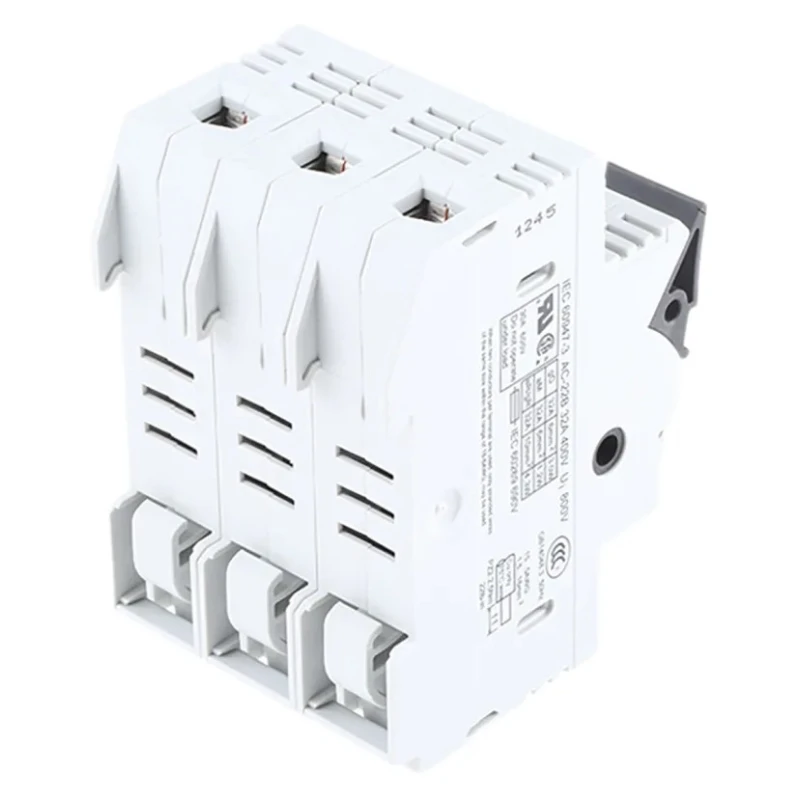Siemens 32A 690V ac Rail Mount Fuse Holder for 10 x 38 mm, 3P-Pole 3NC1093