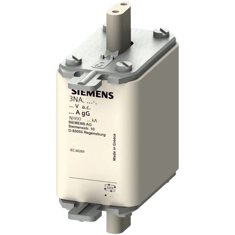 Siemens 35A NH Fuse NH00 500V ac 