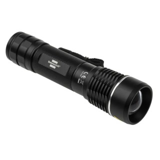 brennenstuhl Rechargeable LED Torch Black Aluminium Housing 1250 lm USB 1178600800