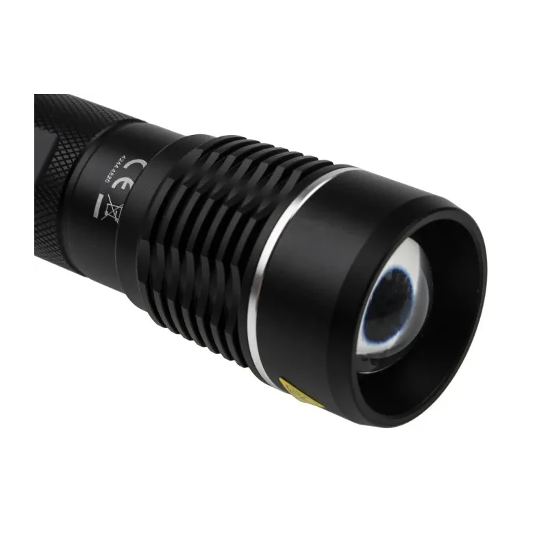 brennenstuhl Rechargeable LED Torch Black Aluminium Housing 1250 lm USB 1178600800