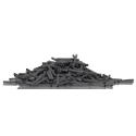HellermannTyton Expandable Chloroprene Black Cable Sleeve 20mm Length 1.2-2.4mm Diameter 901-10491