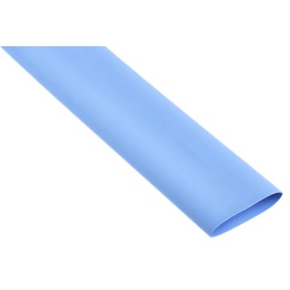 RS PRO Heat Shrink Tubing Blue 25.4 mm Sleeve Diameter x 1.2 m Length 2:1 Ratio 397-950