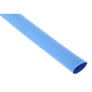 RS PRO Heat Shrink Tubing, Blue 12.7 mm Sleeve Diameter x 1.2 m Length 2:1 Ratio 397-938
