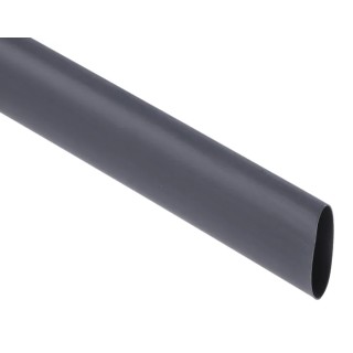 RS PRO Heat Shrink Tubing Black 19.1 mm Sleeve Diameter 1.2m Length 2:1 Ratio 398-155