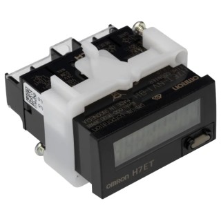 Omron 7 Digit Counter with Manual Reset, 8.6mm Digit Height, Series H7E H7ET-NV1-BH