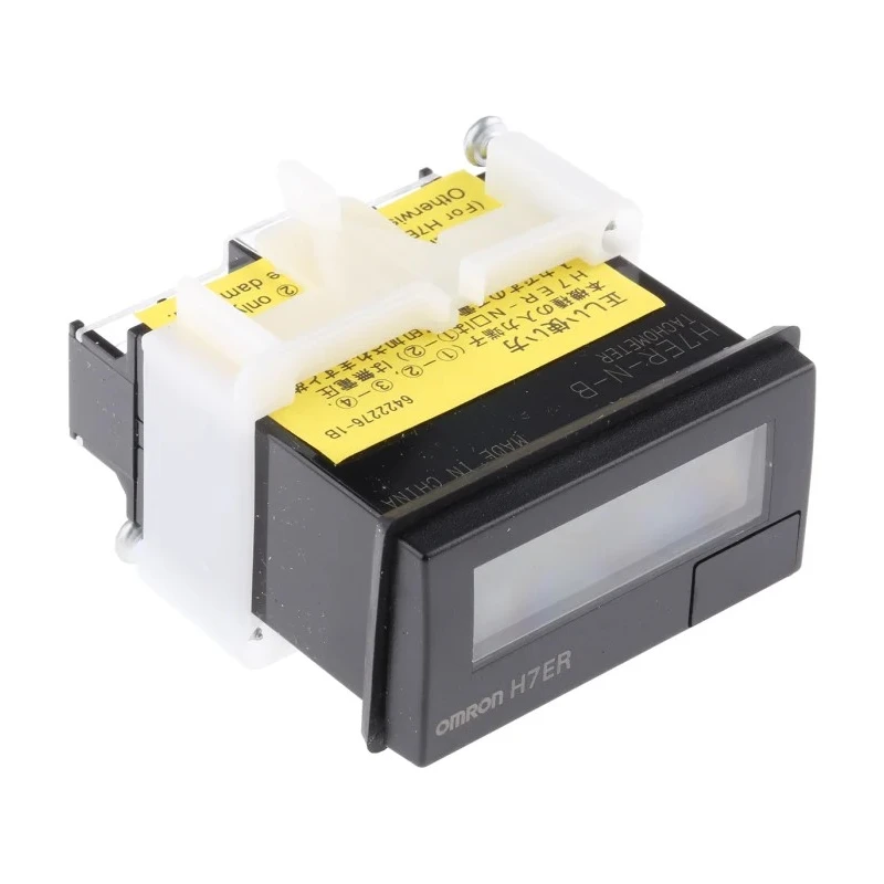 Omron 4 Digit Counter, 8.6mm Digit Height, 1 kHz Max Count Frequency H7ER