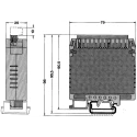 Phoenix Contact Electronic Housing DIN Rail Enclosure Polyamide 91 mm Height 79 mm Length 25 mm Width 2781453