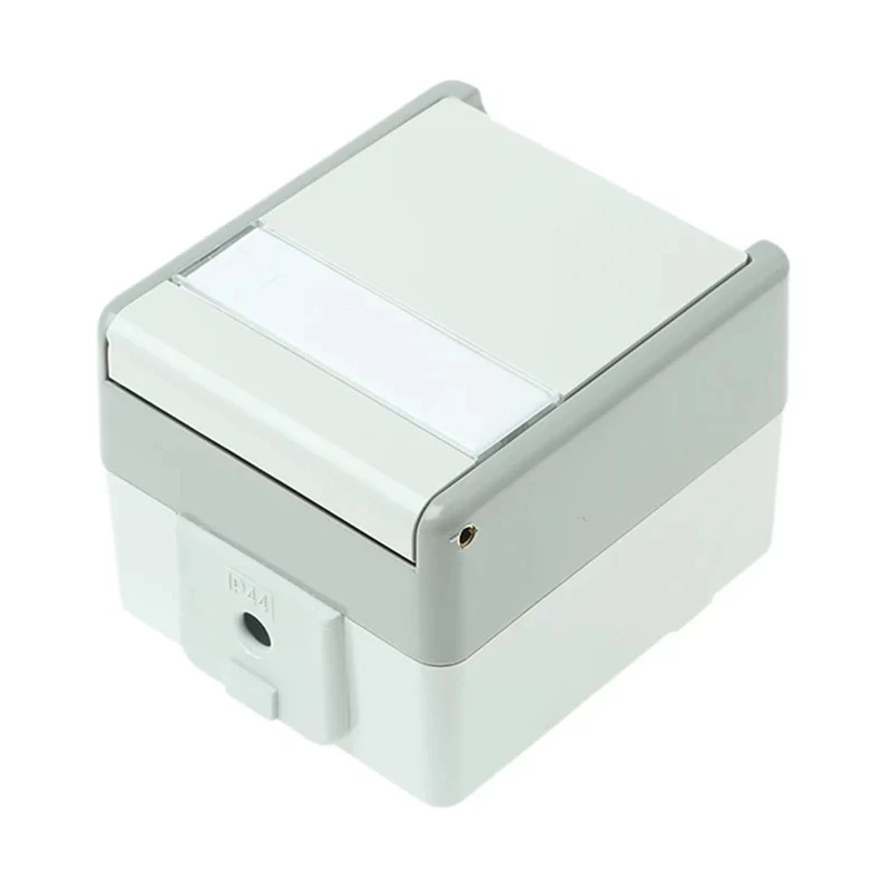 Siemens 16A Grey 1 Gang Plug Socket DELTA Outdoor Type F 5UB4713