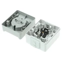 Siemens 16A Grey 1 Gang Plug Socket DELTA Outdoor Type F 5UB4713