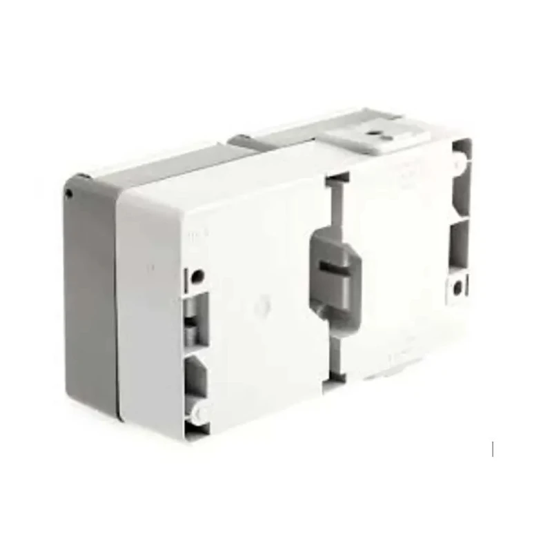 Siemens Outdoor 16A Grey 2 Gang Plug Socket DELTA Series Type F Surface Mount 250V 5UB4722