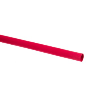 RS PRO Polyolefin Flame Retardant Heat Shrink Tubing Red 3.2mm Sleeve Diameter 1.2m Length 2:1 Ratio 398-313