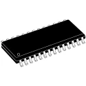 Maxim Integrated Line Transceiver CMOS Inverting 28-Pin SOIC MAX241CWI+