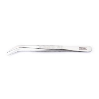 RS PRO 125mm Stainless Steel Blunt Tweezer 192-3655