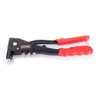 RS PRO Plier Type Rivet Gun Aluminium, PVC, Steel Body for 2.4 to 4.8mm Rivets 265mm Length 192-3666