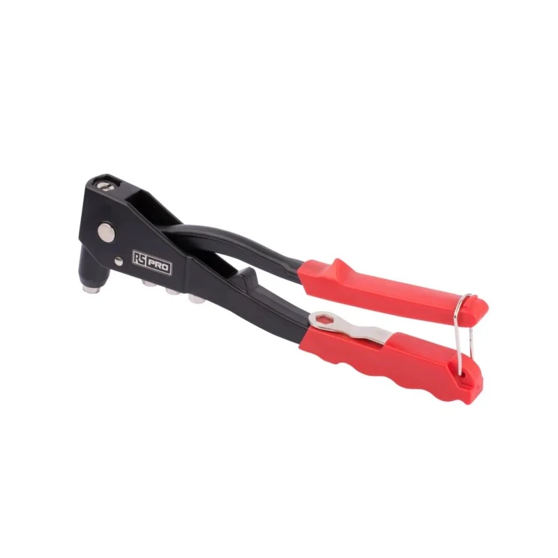 RS PRO Plier Type Rivet Gun Aluminium, PVC, Steel Body for 2.4 to 4.8mm Rivets 265mm Length 192-3666