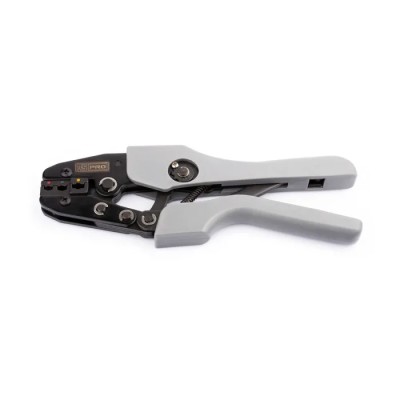 RS PRO Crimp Tool for Insulated Spade Connectors 0.5-6.0 mm² Soft Grip Handle 220mm 192-3665