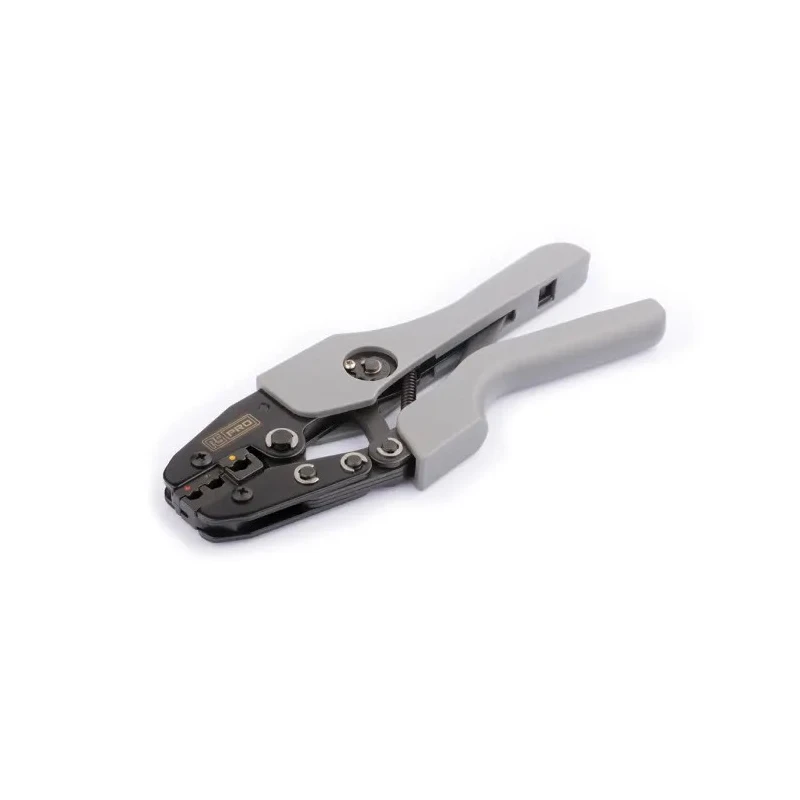 RS PRO Crimp Tool for Insulated Spade Connectors 0.5-6.0 mm² Soft Grip Handle 220mm 192-3665