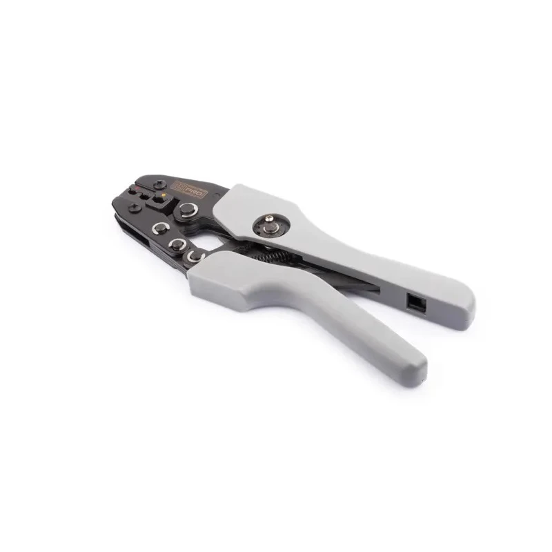 RS PRO Crimp Tool for Insulated Spade Connectors 0.5-6.0 mm² Soft Grip Handle 220mm 192-3665
