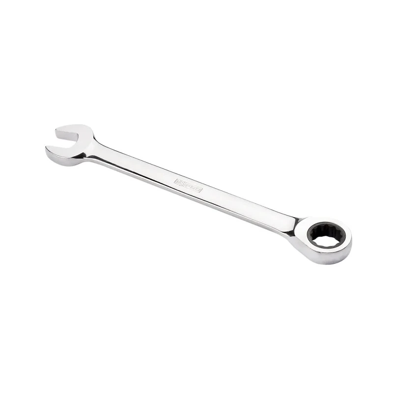 RS PRO Combination Spanner Chrome Vanadium Steel Ratchet Head 168mm Length 11 mm 192-3709