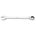 RS PRO Combination Spanner Chrome Vanadium Steel Ratchet Flat Head, 8 mm Size, 136mm Length 192-3707